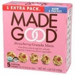 Made Good Strawberry Granola Minis 4.25 Oz