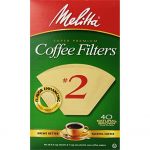 Melitta No 2 Coffee Filters 40 Brown Filters