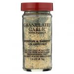 Morton And Bassett Granulated Garlic With Parsley 2.6 Oz