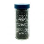 Morton And Bassett Whole Black Peppercorns 2.1 Oz
