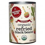 Natural Value Organic Refried Black Beans 16 Oz