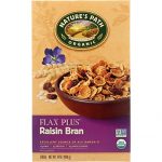 Natures Path Organic Flax Plus Raisin Bran Cereal 14 Oz