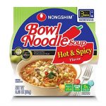 Nongshim Hot & Spicy Noodle Soup Bowl 3.03 Oz