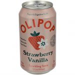 Olipop Sparkling Tonic Drink Strawberry Vanilla 12 Fl Oz