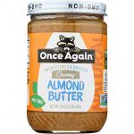 Once Again Unsweetened Creamy Almond Butter 16 Oz
