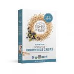 One Degree Organic Foods Gluten Free Sprouted Brown Rice Crisps 8 Oz