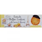 Pierre Biscuiterie French Butter Cookies With Lemon & Almond 5.29 Oz