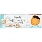 Pierre Biscuiterie French Butter Cookies With Coconut 5.29 Oz
