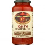 Raos Homemade Roasted Garlic Sauce 24 Oz