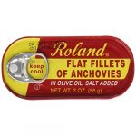 Roland Flat Fillets Of Anchovies Olive Oil 2 Oz