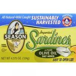 Season Brand Sardines In 100% Olive Oil 4.375 Oz