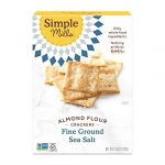 Simple Mills Fine Ground Sea Salt Almond Flour Crackers 4.25 Oz