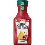 Simply All Natural Fruit Punch Juice 52 Fl Oz