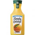 Simply Calcium Vitamin D Pulp Free Orange Juice 52 Fl Oz