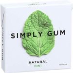 Simply Gum Natural Mint 15 Pieces