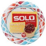 Solo Paper Plates 48 Pieces 6.785 Inches