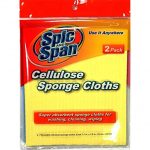 Spic And Span Cellulose Sponge Cloths 2 Pack