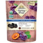 Sunny Fruit Organic Dried Plums Pitted Prunes 5.3 Oz
