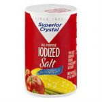 Superior Crystal All Purpose Iodized Salt 26 Oz
