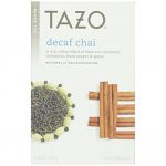 Tazo Decaf Chai Black Tea 20 Bags 1.9 Oz
