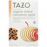 Tazo Organic Baked Cinamon Apple Caffeine Free 20 Bags 1.76 Oz