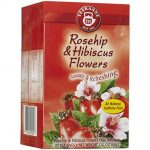 Teekanne Rosehip & Hibiscus Flowers Fruits Infusion 20 Bags 2.12 Oz