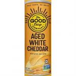 The Good Crisp Company Potato Crisps Aged White Cheddar 5.6 Oz