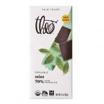 Theo Organic 70% Dark Chocolate Mint 3 Oz