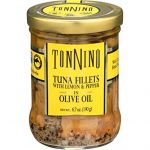 Tonnino Tuna Fillets With Lemon & Peppers In Olive Oil 6.7 Oz