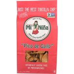 Mi Nina White Corn Tortilla Chips Pico De Gallo 12 Oz