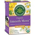 Traditional Medicinals Organic Chamomile Smooth Move Herbal Tea 16 Bags 1.13 Oz