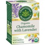 Traditional Medicinals Organic Chamomile With Lavender Herbal Tea 16 Bags 0.85 Oz
