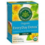 Traditional Medicinals Organic Dandelion Every Day Detox Herbal Tea 16 Bags 0.85 Oz