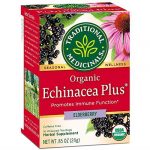 Traditional Medicinals Organic Echinacea Plus Elderberry Herbal Tea 16 Bags 0.85 Oz