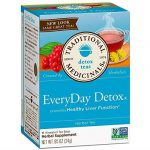 Traditional Medicinals Organic Every Day Detox Herbal Tea 16 Bags 0.85 Oz