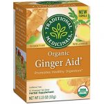 Traditional Medicinals Organic Ginger Aid Herbal Tea 16 Bags 1.13 Oz