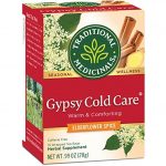Traditional Medicinals Organic Herbal Cold Care Elderflower Spice Herbal Tea 16 Bags 0.99 Oz