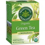 Traditional Medicinals Organic Lemongrass Green Herbal Tea 16 Bags 0.85 Oz