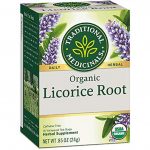 Traditional Medicinals Organic Licorice Root Herbal Tea 16 Bags 0.85 Oz