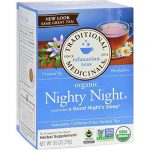 Traditional Medicinals Organic Nighty Night Herbal Tea 16 Bags 0.85 Oz