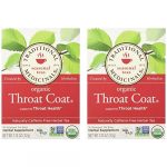 Traditional Medicinals Organic Throat Coat Herbal Tea 16 Bags 1.13 Oz
