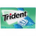Trident Minty Sweet Twist 14 Sticks