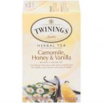 Twinings Camomile Honey & Vanilla Herbal Tea 20 Bags 1.13 Oz