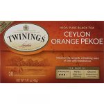 Twinings Ceylon Orange Pekoe Black Tea 20 Bags 1.41 Oz