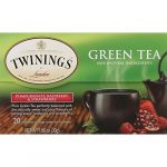 Twinings Pomegranate Rasberry & Strawberry Green Tea 20 Bags 1.06 Oz