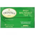 Twinings Irish Breakfast Black Tea 20 Bags 1.41 Oz