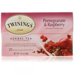 Twinings Pomegranate & Raspberry Herbal Tea 20 Bags 1.41 Oz