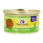 Wellness Cat Food Pate Turkey Dinner 3 Oz