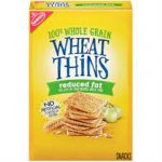 Nabisco Wheat Thins Whole Grain Reduced Fat 8.5 Oz
