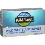 Wild Planet White Anchovy In Water Sea Salt 4.4 Oz